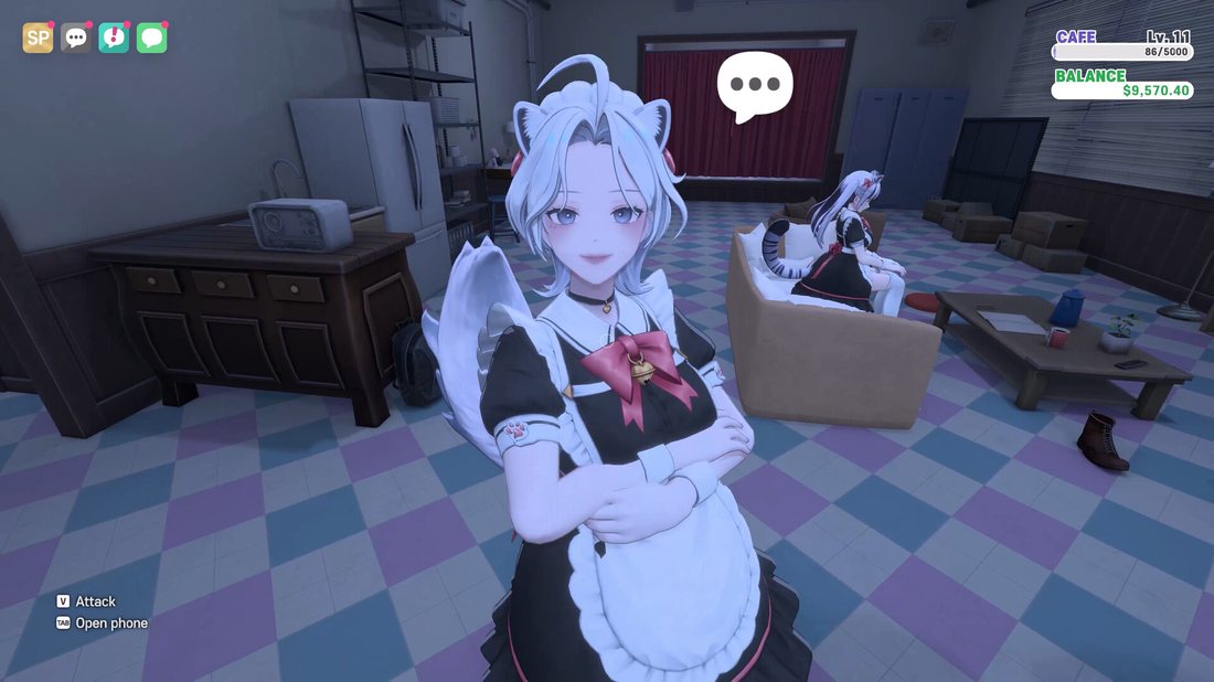 Behind the counter during a rush